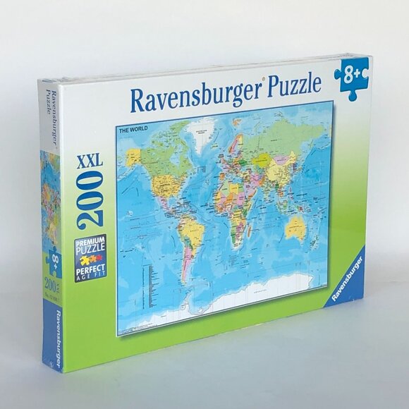 New sealed Ravensburger 200XXL Puzzle-Map of the World - Picture 12 of 15